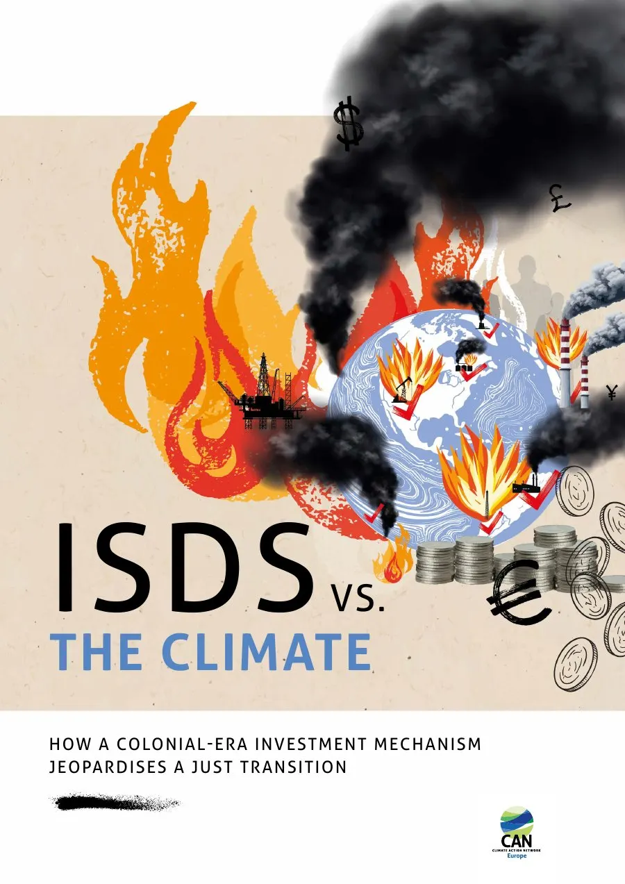 Cover of ISDS vs. the Climate: How a Colonial-Era Investment Mechanism Jeopardises a Just Transition