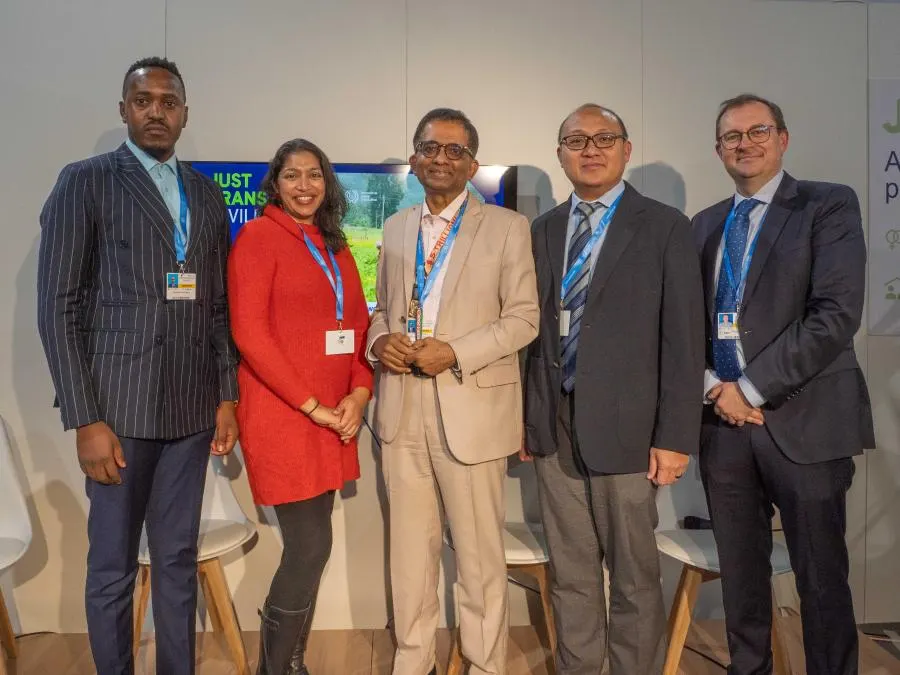Photograph from COP29 Event: CANSEA at “Innovative Research and Engagement Strategies for a Just Transition in the Global South”