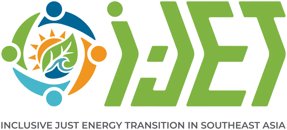 I-JET logo: Inclusive Just Energy Transition in Southeast Asia