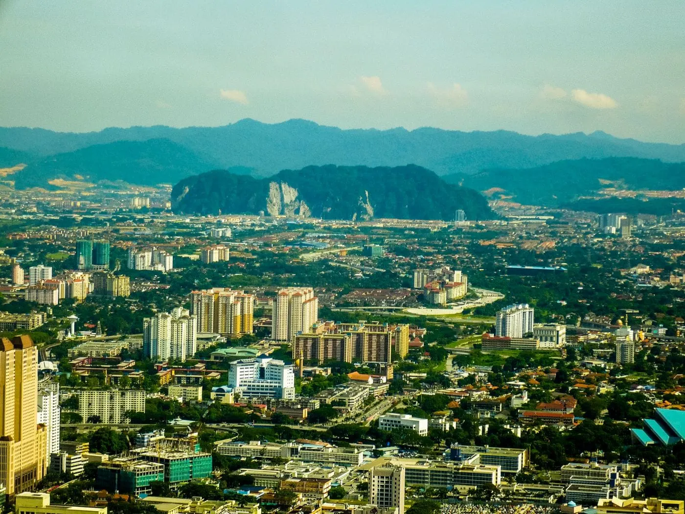The Kuala Lumpur city skyline, Malaysia